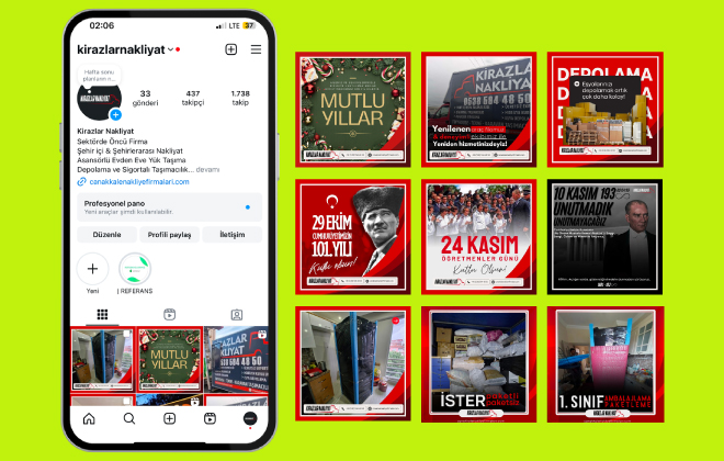 Kirazlar Nakliyat İnstagram